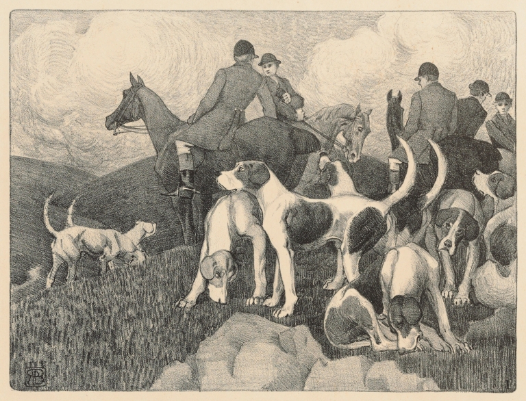 The Meet by Robert Polhill Bevan