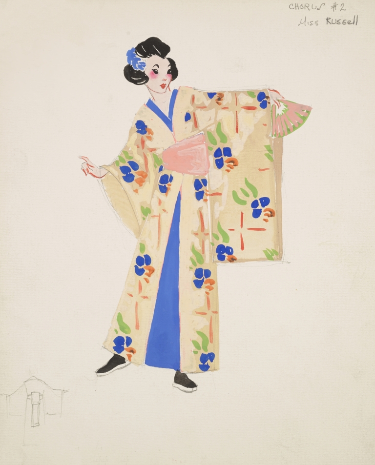 The Mikado: Chorus #2 Miss Russell by Maxine Borowsky