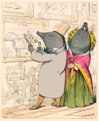The Mole And Her Son by Charles Henry Bennett