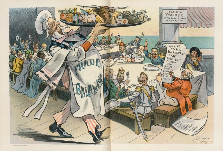 The most popular restaurant in the world by Louis Dalrymple