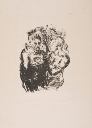 The Narrator and Petroff by Max Beckmann