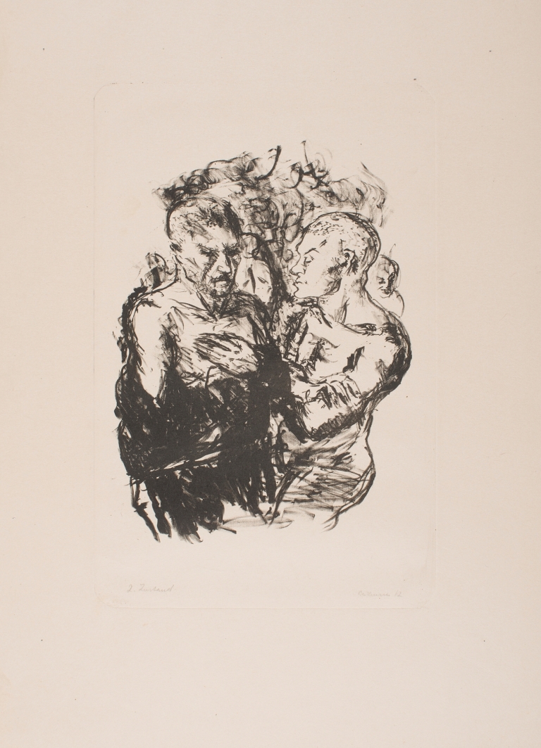 The Narrator and Petroff by Max Beckmann