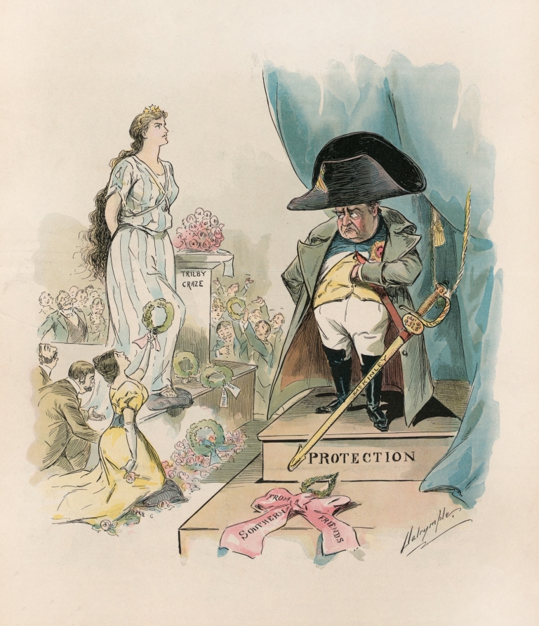 The neglected idol by Louis Dalrymple