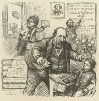 The new board of education by Thomas Nast