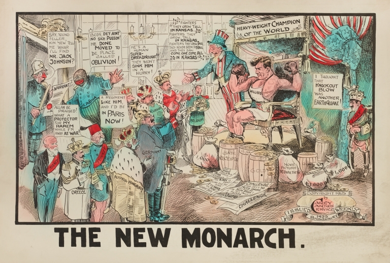 The New Monarch by Carey Cartoon Service
