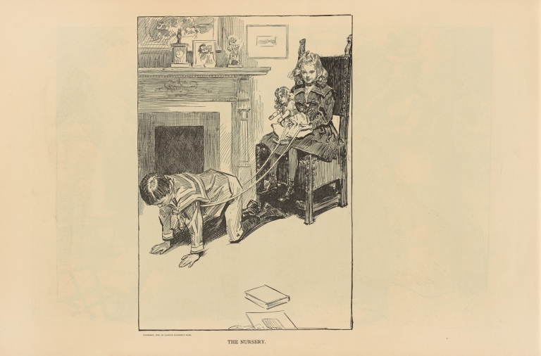 The nursery by Charles Dana Gibson