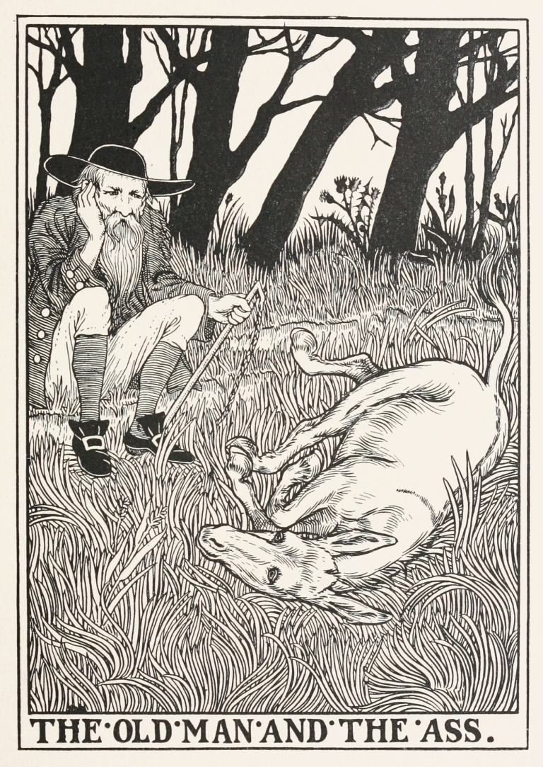 The Old Man and the Ass by Percy J. Billinghurst