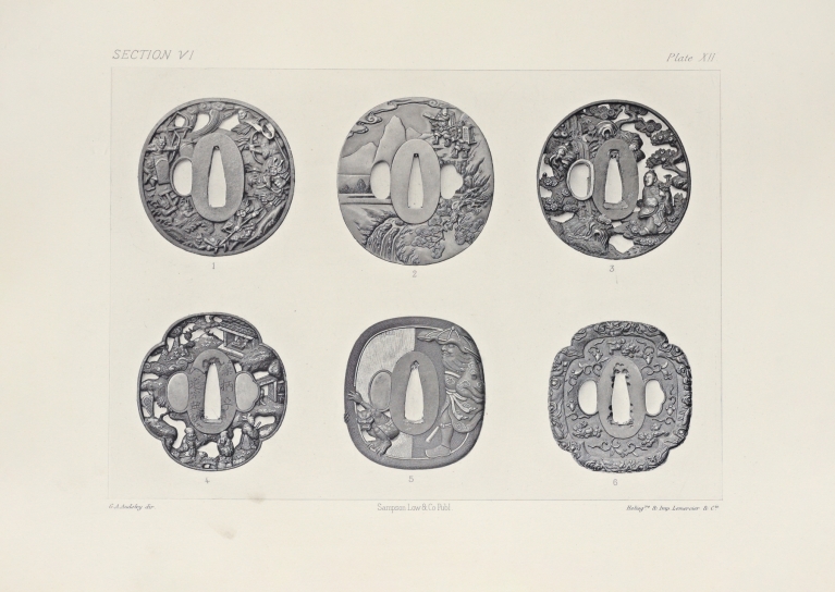 The ornamental arts of Japan Pl.078 by George Ashdown Audsley