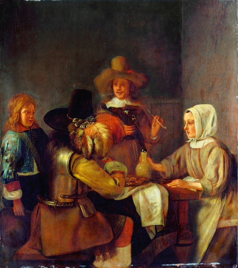 The Oyster Meal by Hendrick van der Burgh