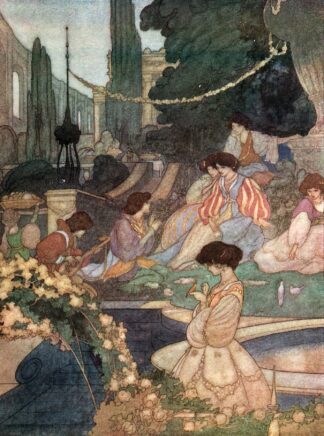 The Palace Of Sans-Souci by Charles Robinson