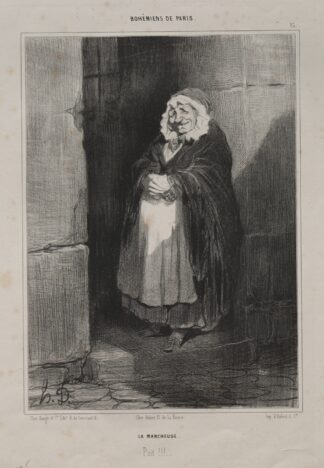 The Pedestrian by Honoré Daumier
