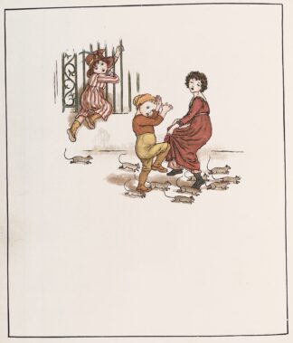 The Pied Piper of Hamelin Pl 13 by Kate Greenaway