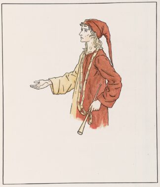 The Pied Piper of Hamelin Pl 17 by Kate Greenaway