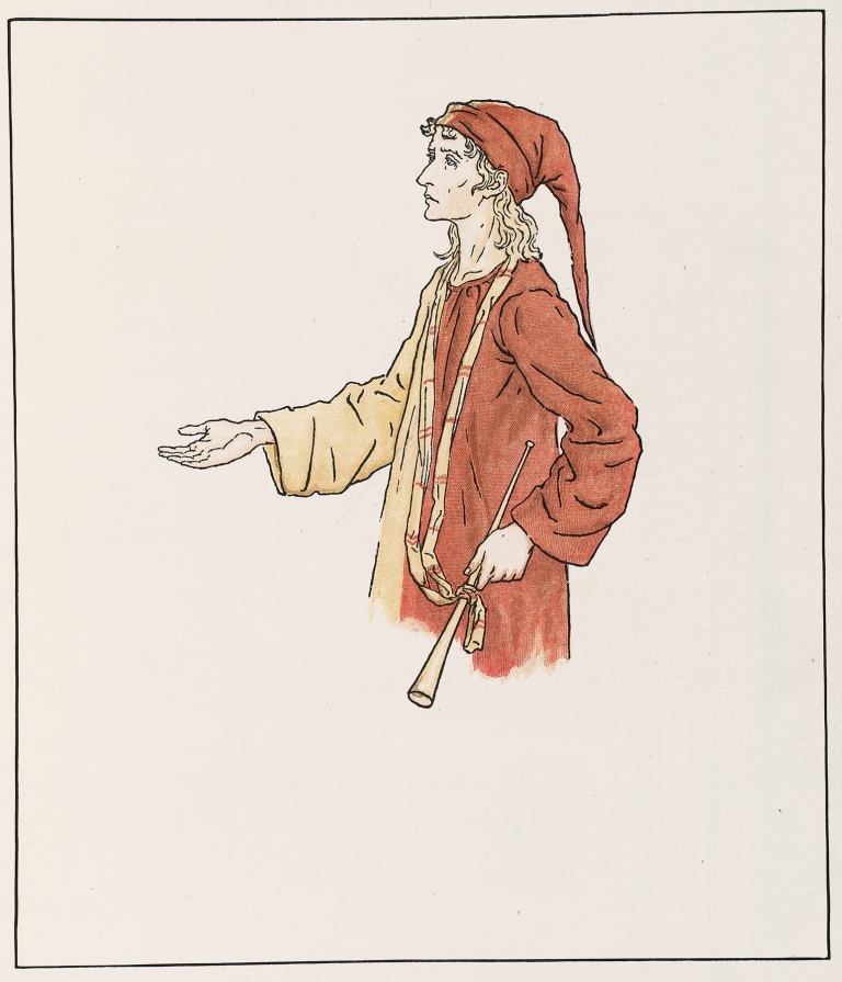 The Pied Piper of Hamelin Pl 17 by Kate Greenaway