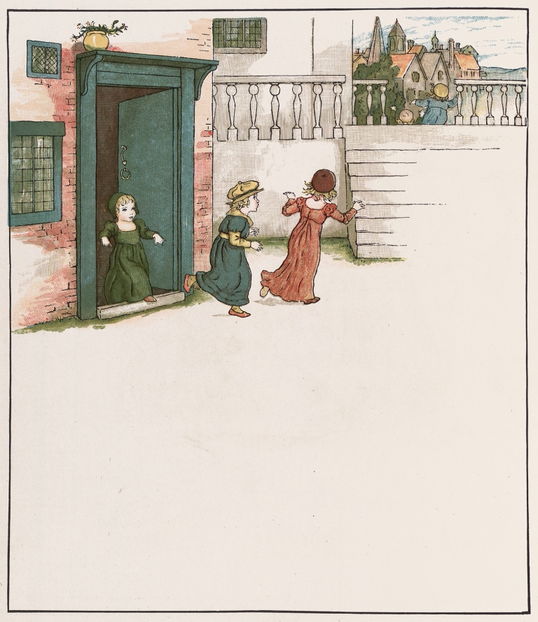 The Pied Piper of Hamelin Pl 26 by Kate Greenaway