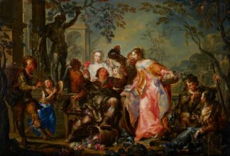 The Pleasures of the Seasons; Autumn by Johann Georg Platzer