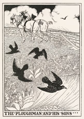 The Ploughman and his Sons by Percy J. Billinghurst