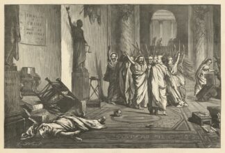 The political death of the bogus Caesar by Thomas Nast