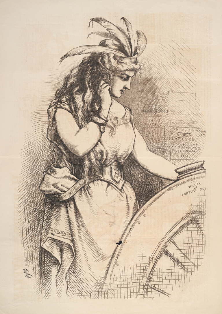 The political lottery by Thomas Nast
