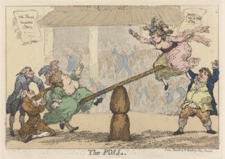 The poll by Thomas Rowlandson