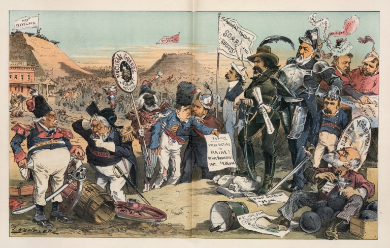 The pyrrhic victory of the Mulligan guards in Maine by Joseph Ferdinand Keppler