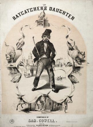 The Ratcatcher’s Daughter – Sheet Music Cover by Winslow Homer