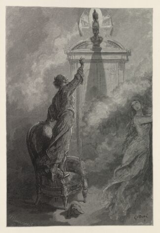 The Raven Pl.21 by Gustave Doré