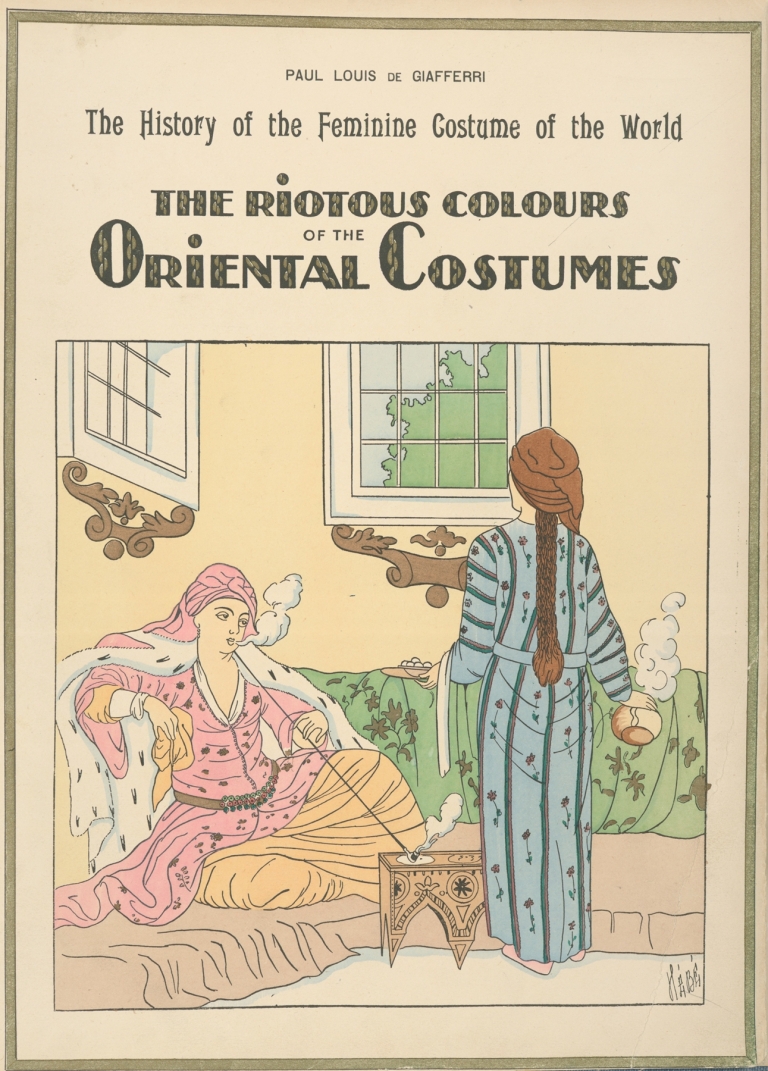 The riotous colours of the oriental costumes by Paul Louis de Giafferri