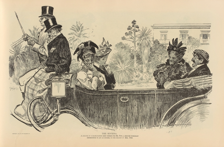 The Riviera by Charles Dana Gibson