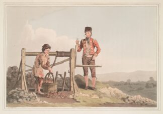 The ruddle pit, Plate 10 by George Walker