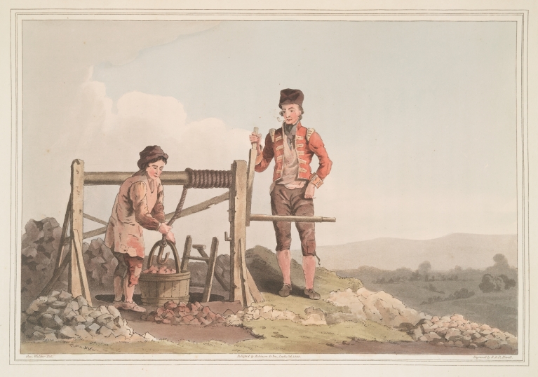 The ruddle pit, Plate 10 by George Walker