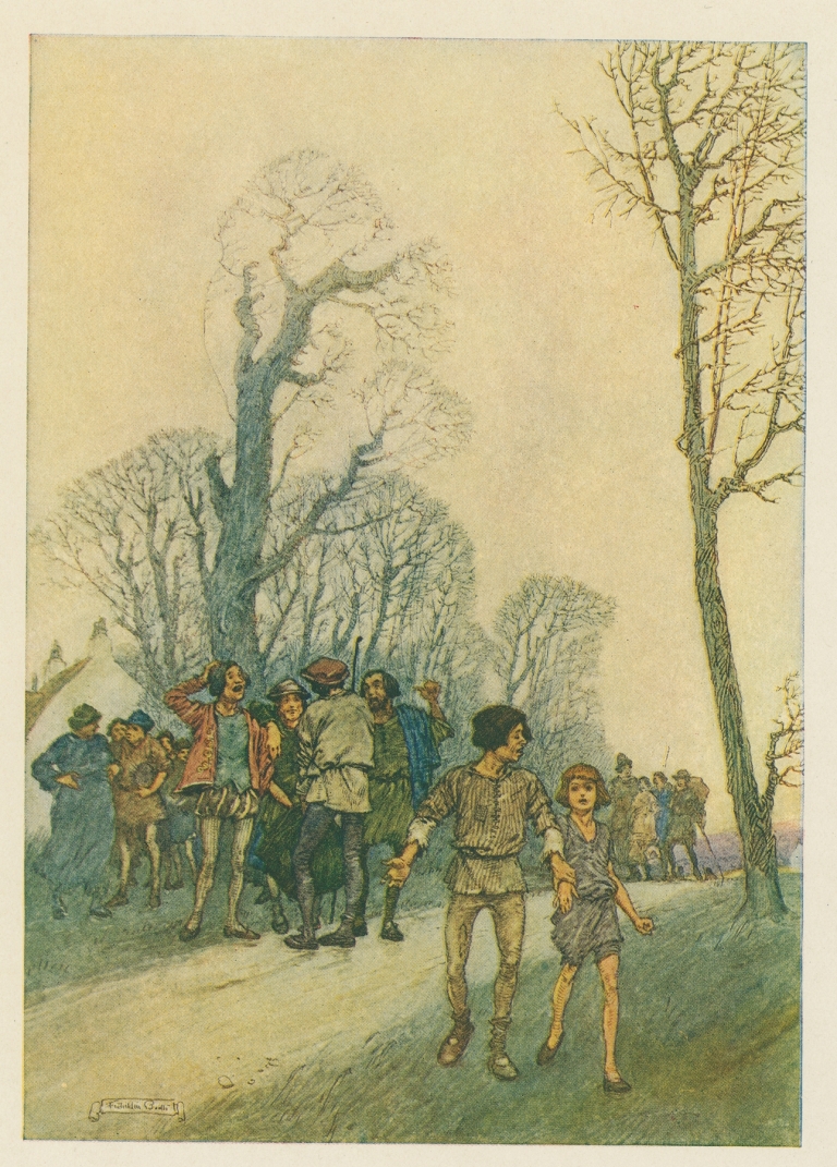 The ruffler put ‘Jack’ in Hugo’s charge. by Franklin Booth