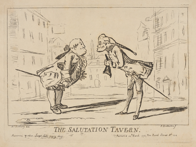 The Salutation Tavern. by Henry William Bunbury