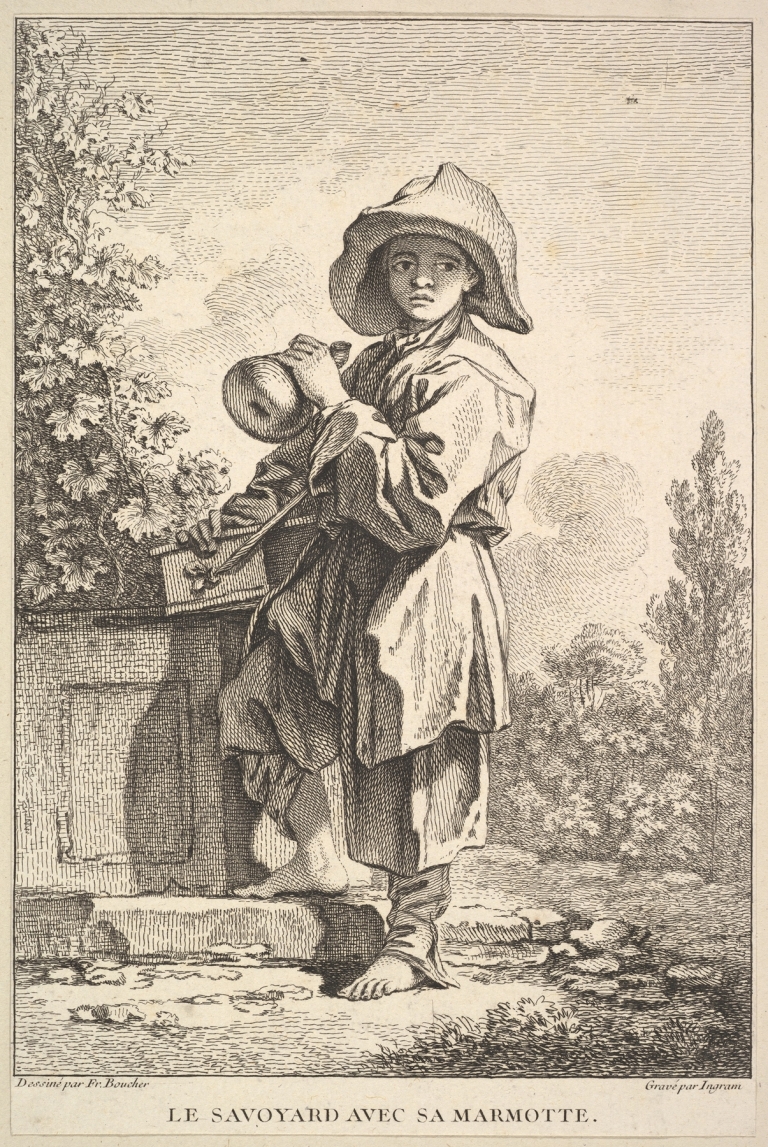 The Savoyard with His Box by John Ingram