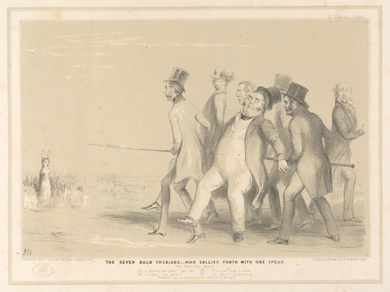 The Seven Bold Swabians – Who Sallied forth with One Spear, Vide Fairy Ring by John Doyle