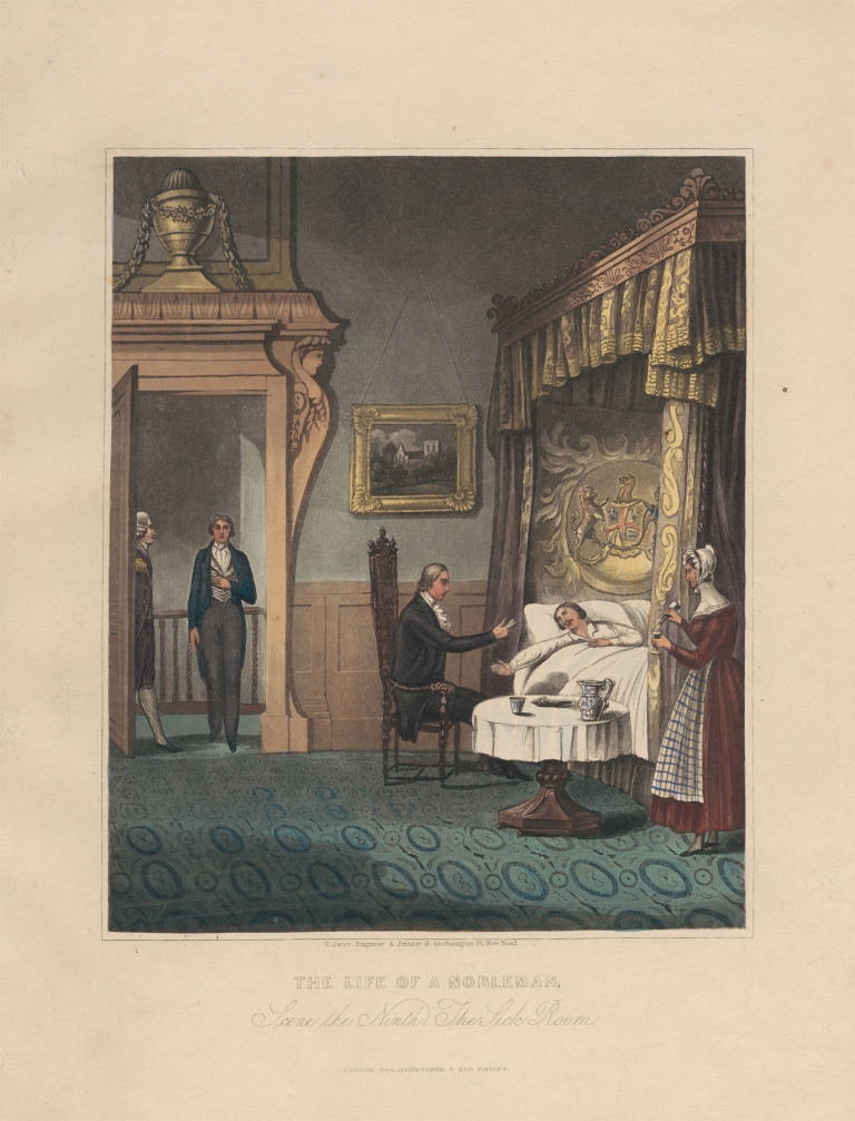 The Sick Room by George Dawe