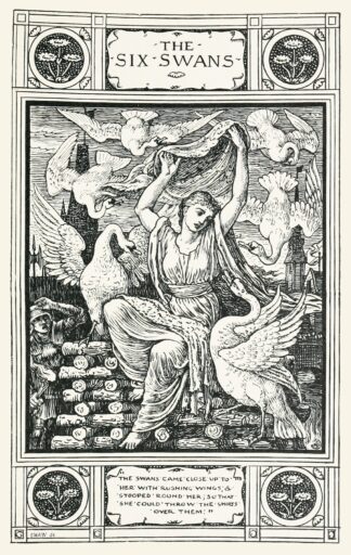The Six Swans by Walter Crane