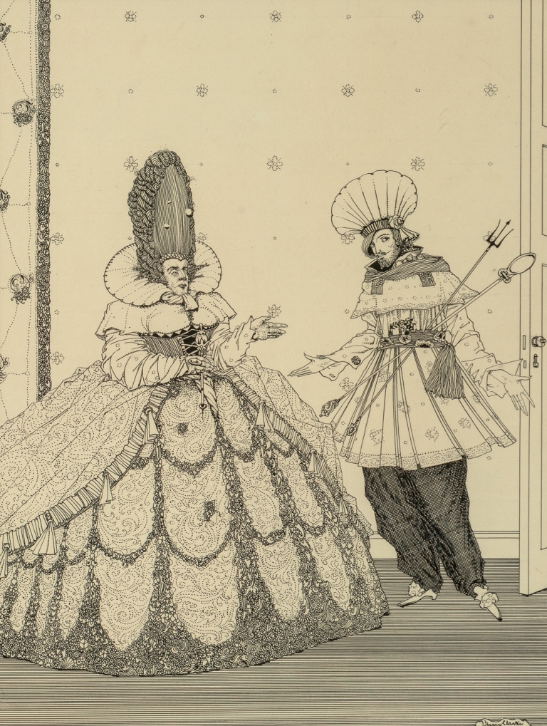 The Sleeping Beauty, The Fairy Tales of Charles Perrault by Harry Clarke