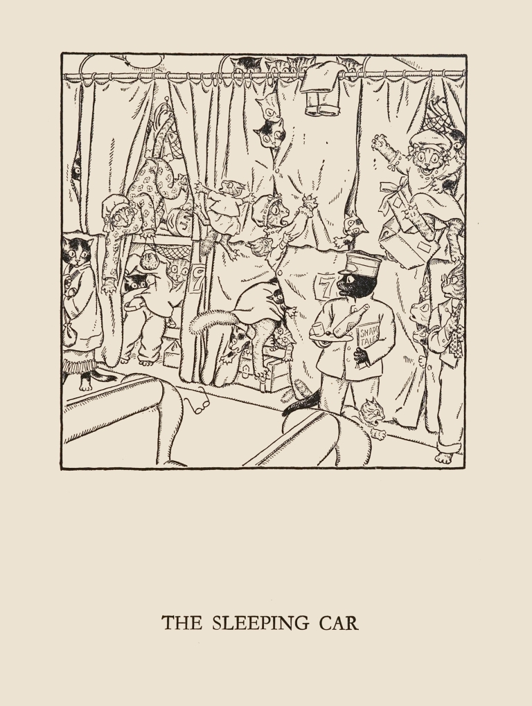 The sleeping car by William Ely Hill