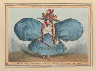 The sleeves curiously cut, Ay theres the villainy by William Heath