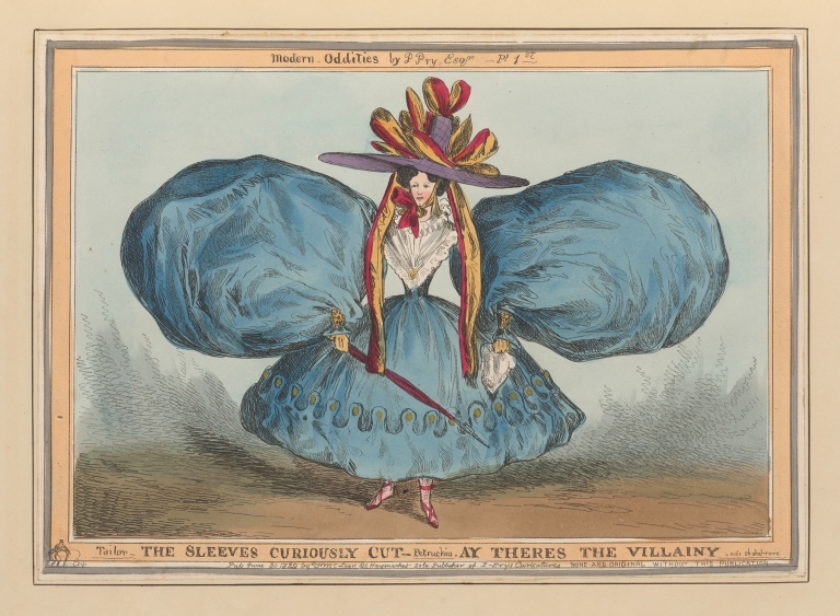 The sleeves curiously cut, Ay theres the villainy by William Heath