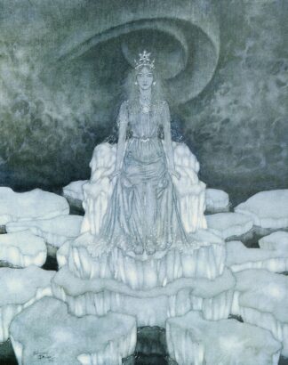The Snow Queen Pl 7 by Edmund Dulac