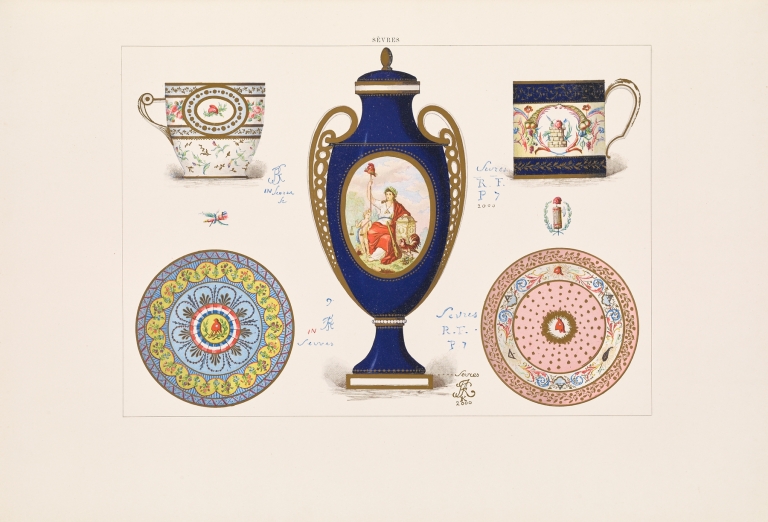 The soft porcelain of Sèvres Pl.02 by Edouard Garnier
