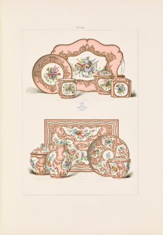The soft porcelain of Sèvres Pl.18 by Edouard Garnier