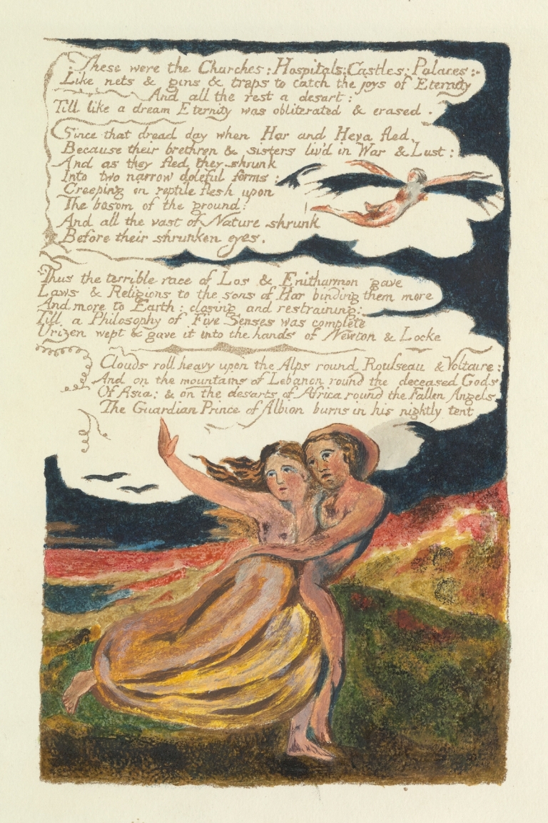 The song of Los. Lambeth Pl.4 by William Blake