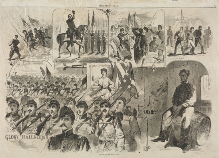 The Songs of the War by Winslow Homer