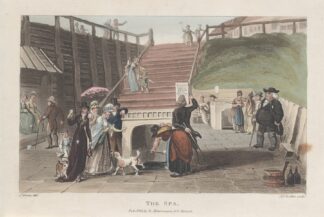The Spa by Thomas Rowlandson