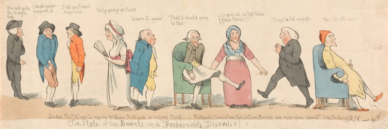 The States of the Bowels; or a Fashionable Disorder! by John Cawse