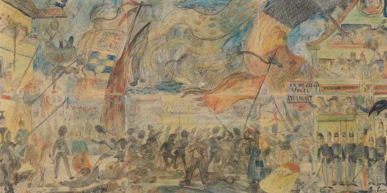 The Strike by James Ensor