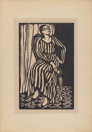 The Striped Dress by Roger Fry